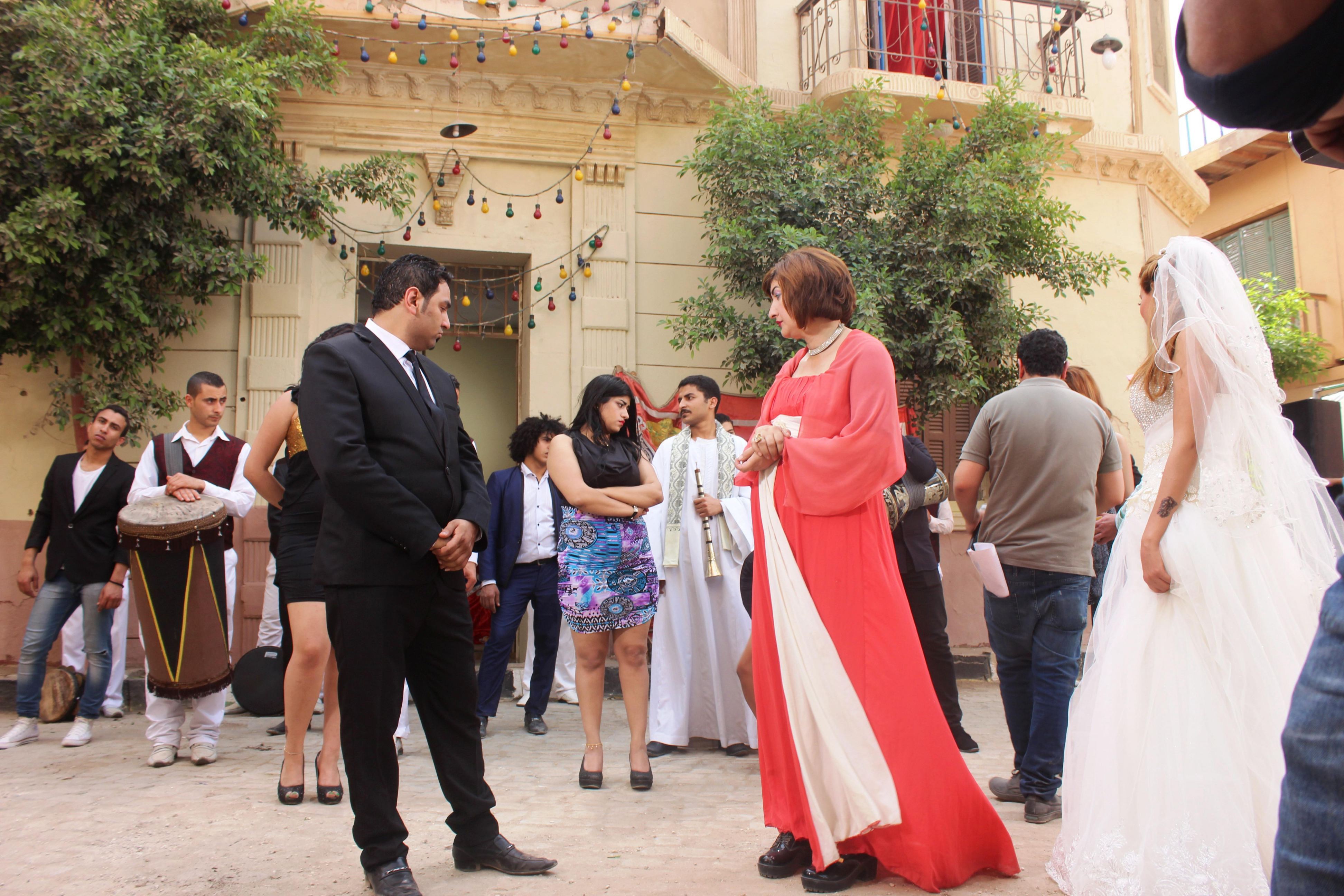 روكا محمد مع ام العروسه